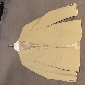 Men's M 32X32 Tan Slim Fit Suit, Mossimo Brand